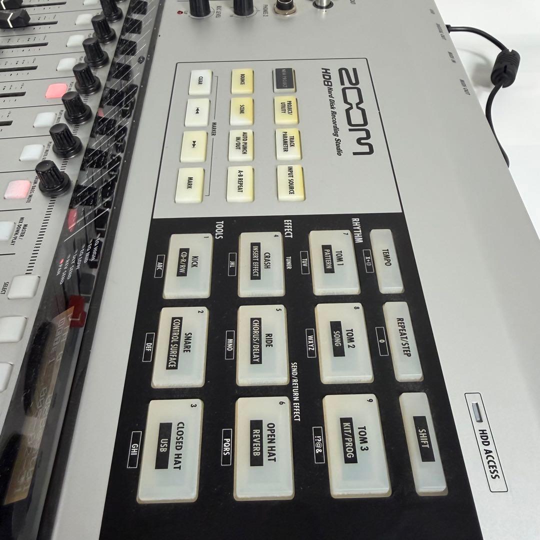 配信機器・PA機器・レコーディング機器 zoom hd8 hard disk recording studio