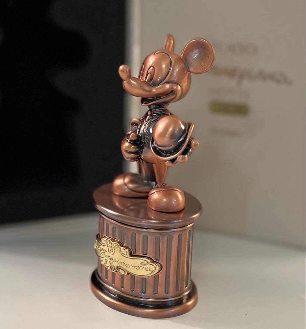 ミッキーマウス ブロンズ像 小物入れ 東京ディズニーランドホテル スイート限定