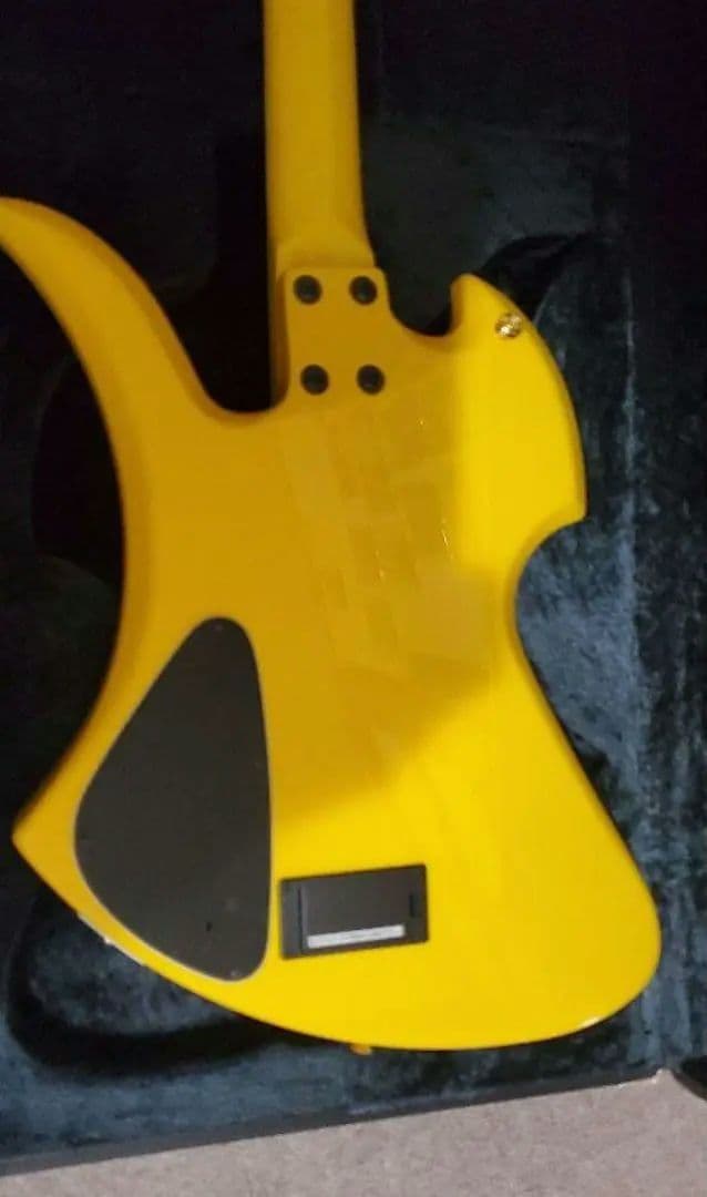 hide ギター イエローハート Burny　MG-165HY 未使用に近い