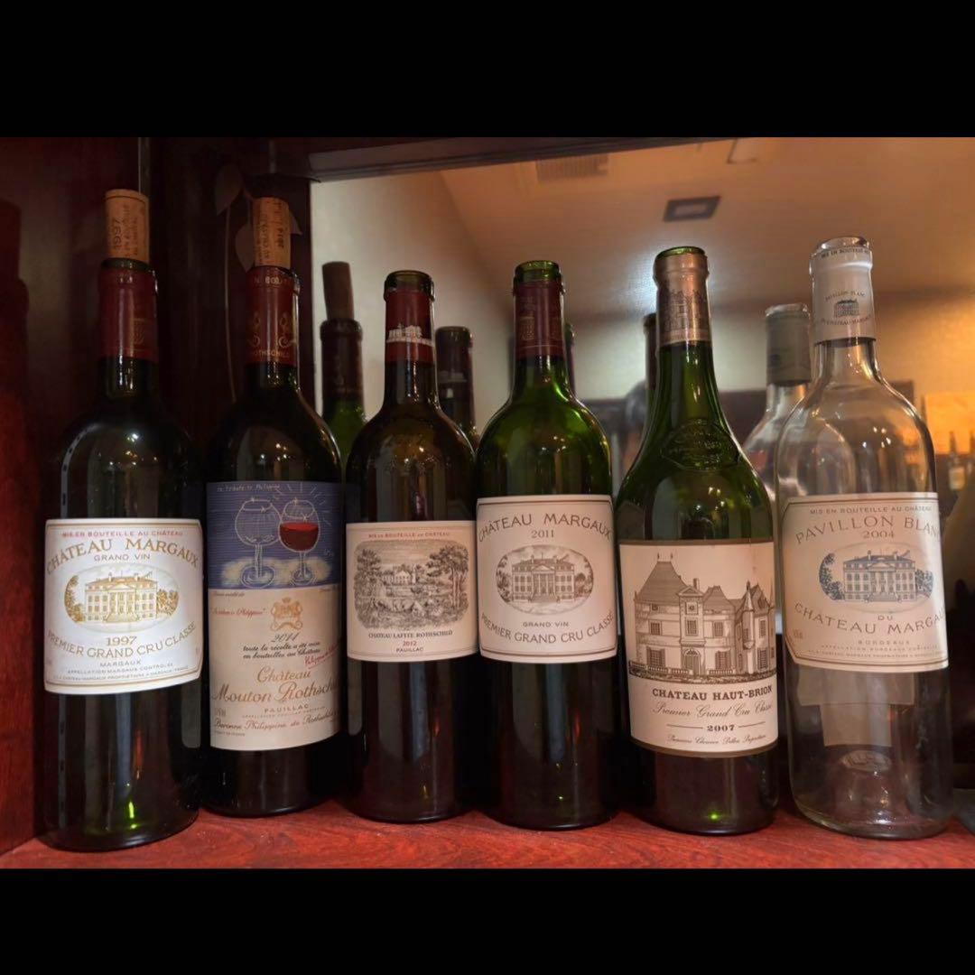 高級ワイン 空瓶セット