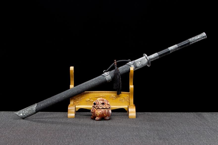 滅魔唐刀-高性能マンガン鋼 古兵器 武具　刀装具　日本刀　模造刀 居合刀 長尺