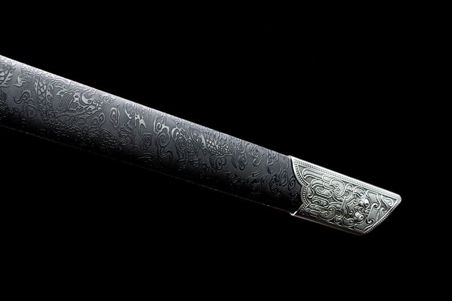 滅魔唐刀-高性能マンガン鋼 古兵器 武具　刀装具　日本刀　模造刀 居合刀 長尺