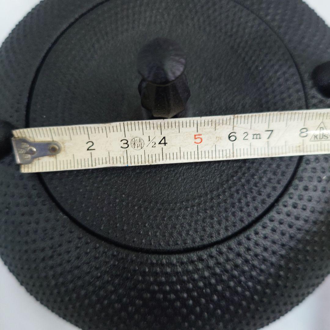 南部盛栄堂造　１２型アラレ　南部鉄瓶　南部鉄器　鉄瓶