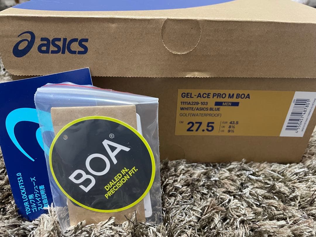 アシックスゴルフシューズ　ゲルエースプロM 新品未使用品
