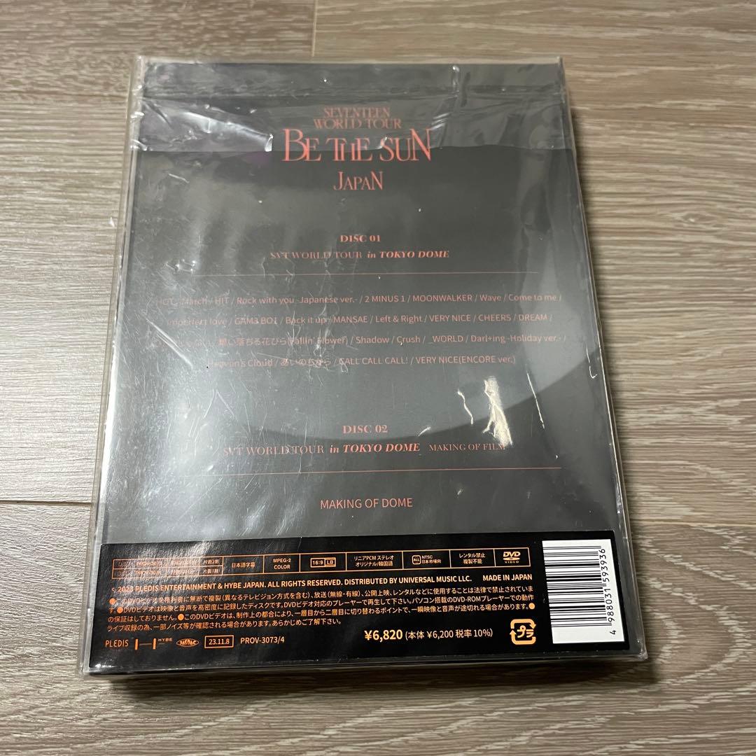 アイドル SEVENTEEN WORLD TOUR Be The Sun Japan