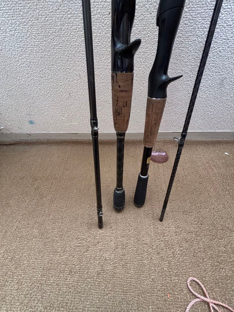 釣果実績ありエクスプライド168mh-2、ホーネットスティンガー722H ベイト