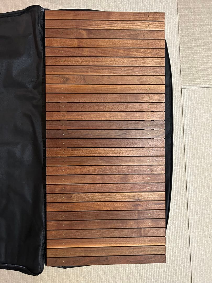 WHAT WE WANT Extention table ウォルナット