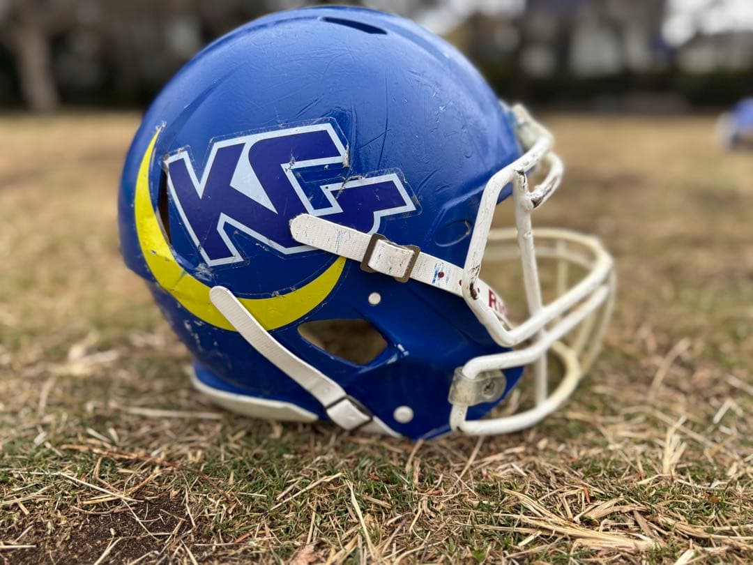 関西学院大学アメフト　ファイターズ　ヘルメット