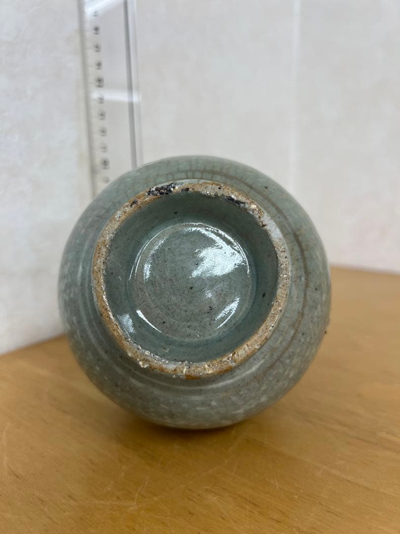 中国　朝鮮李朝高麗徳利　古美術　唐物コレクション韓国骨董　アンティーク江戸　青磁