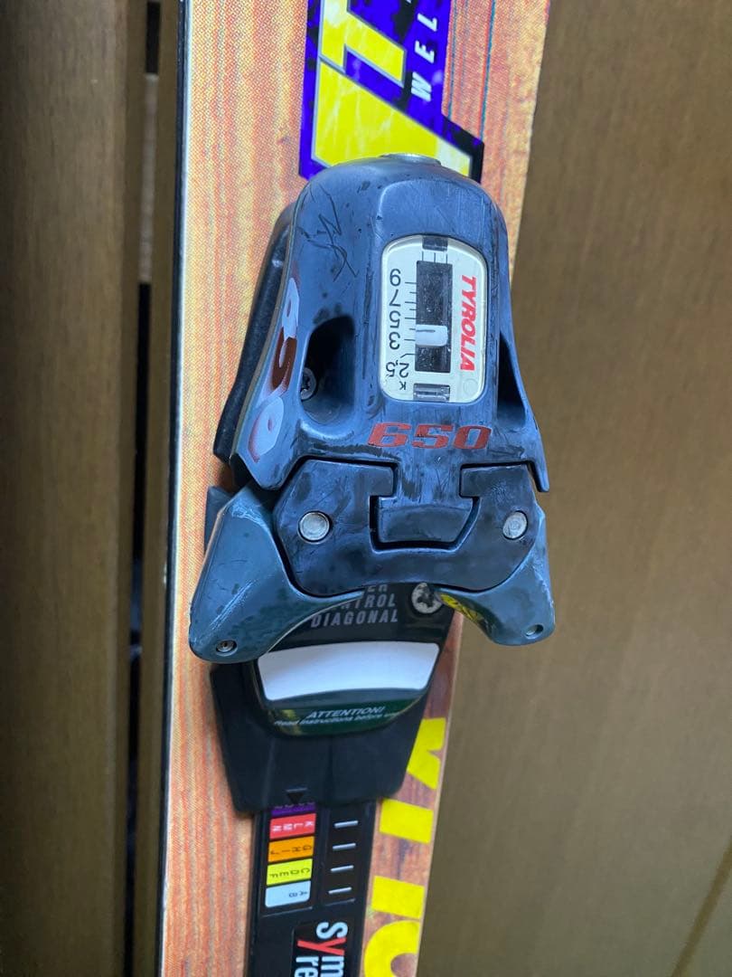 希少 rider スキー板　160cm tyrolia650 山スキー