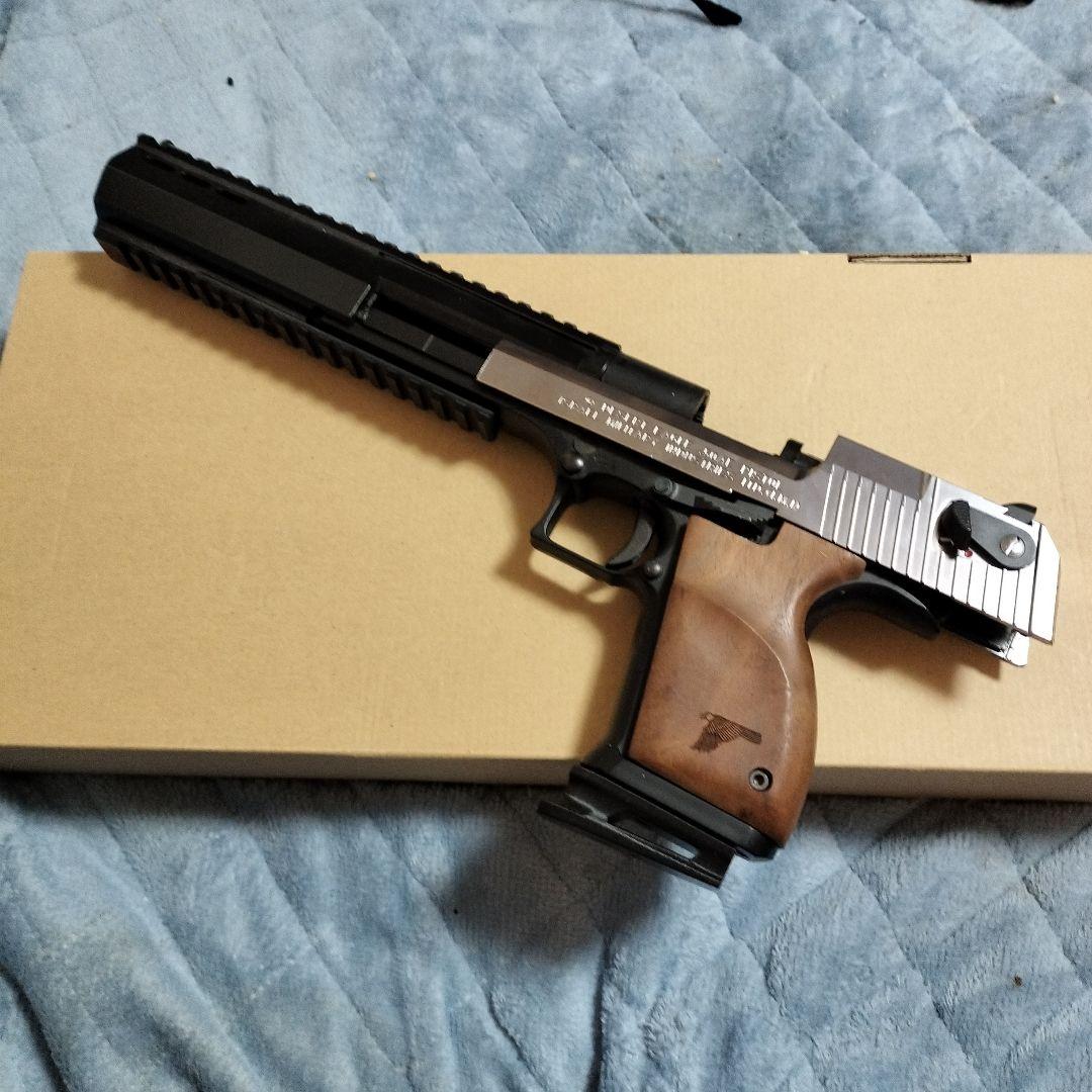 マルイデザートイーグルカスタム ハンドガン ブラック/シルバー/ウッド