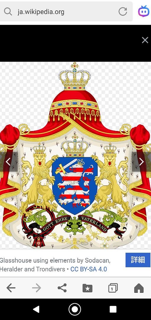 ヘッセン大公国 1826年 6 Kreuzer 銀貨