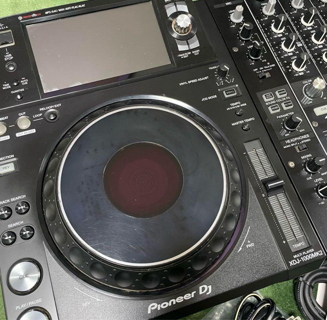 Pioneer DJ XDJ-1000MK2 DJM-750MK2 セット
