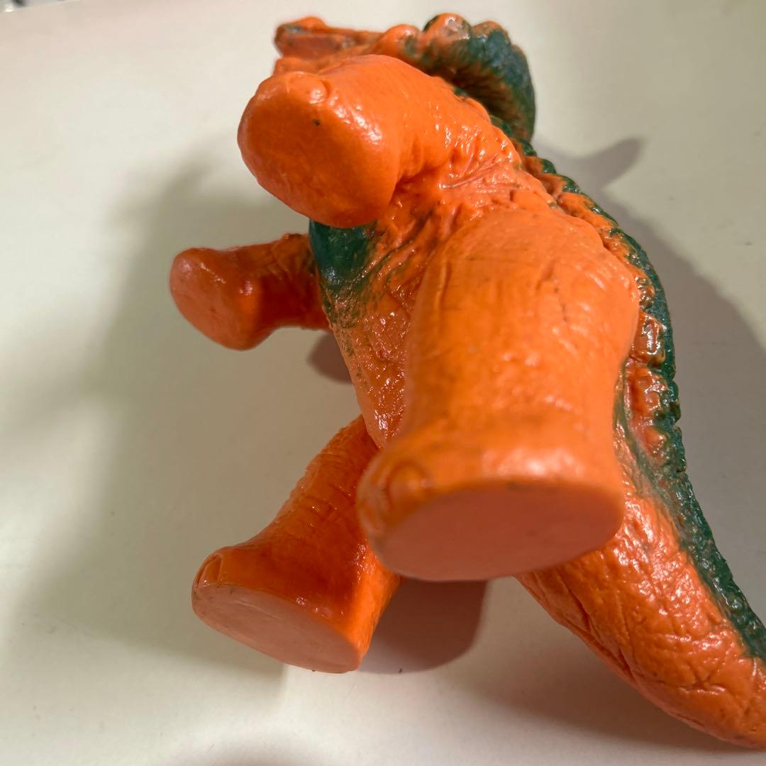 当時物　大協　トリケラトプス　怪獣　ソフビ