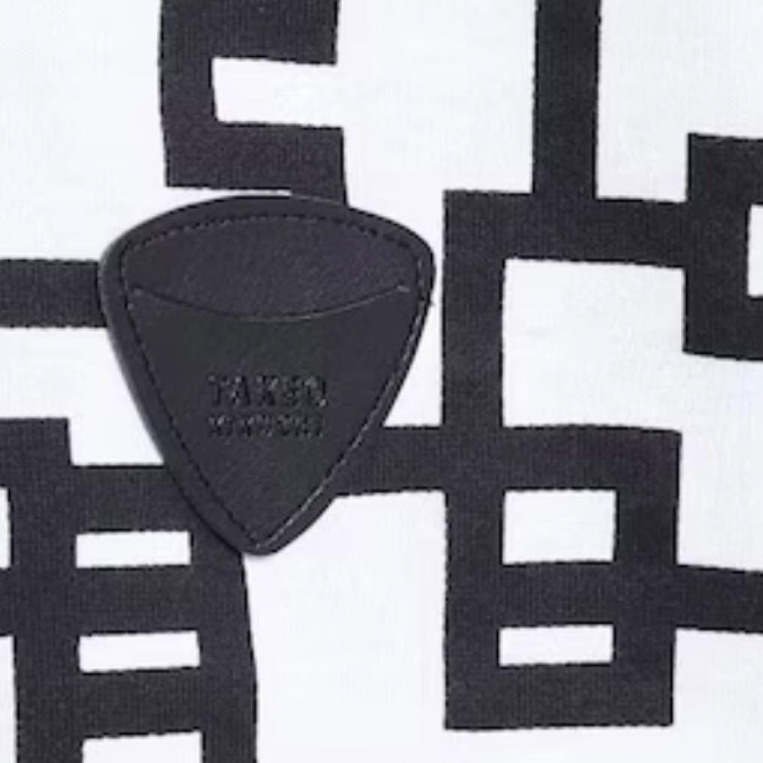 布袋寅泰 TAKEO KIKUCHI 総G柄プリントTシャツ S / ホワイト