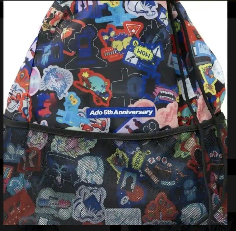 ③Ado ポップアップ　ナップザック POP-UP STORE　アド　リュック