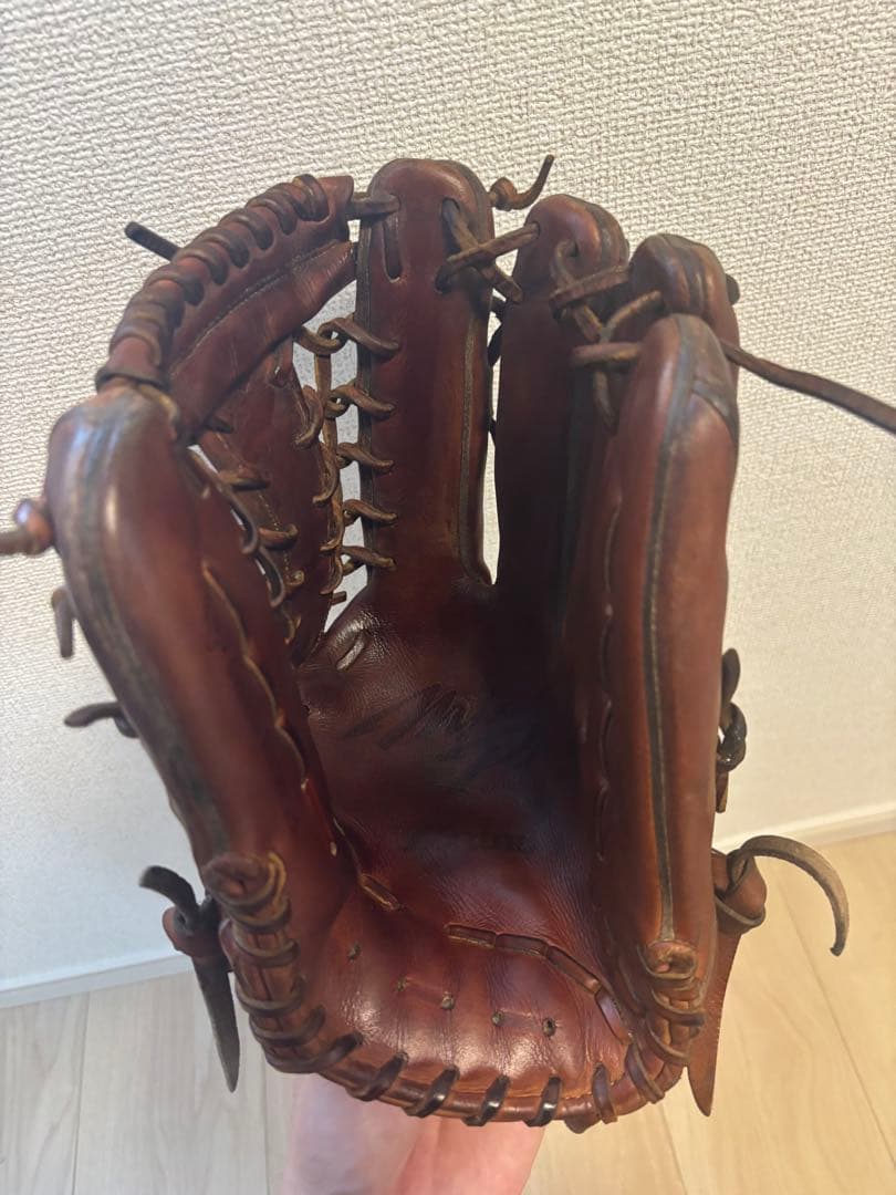 ミズノプロ　硬式外野手用グローブ　キップレザー