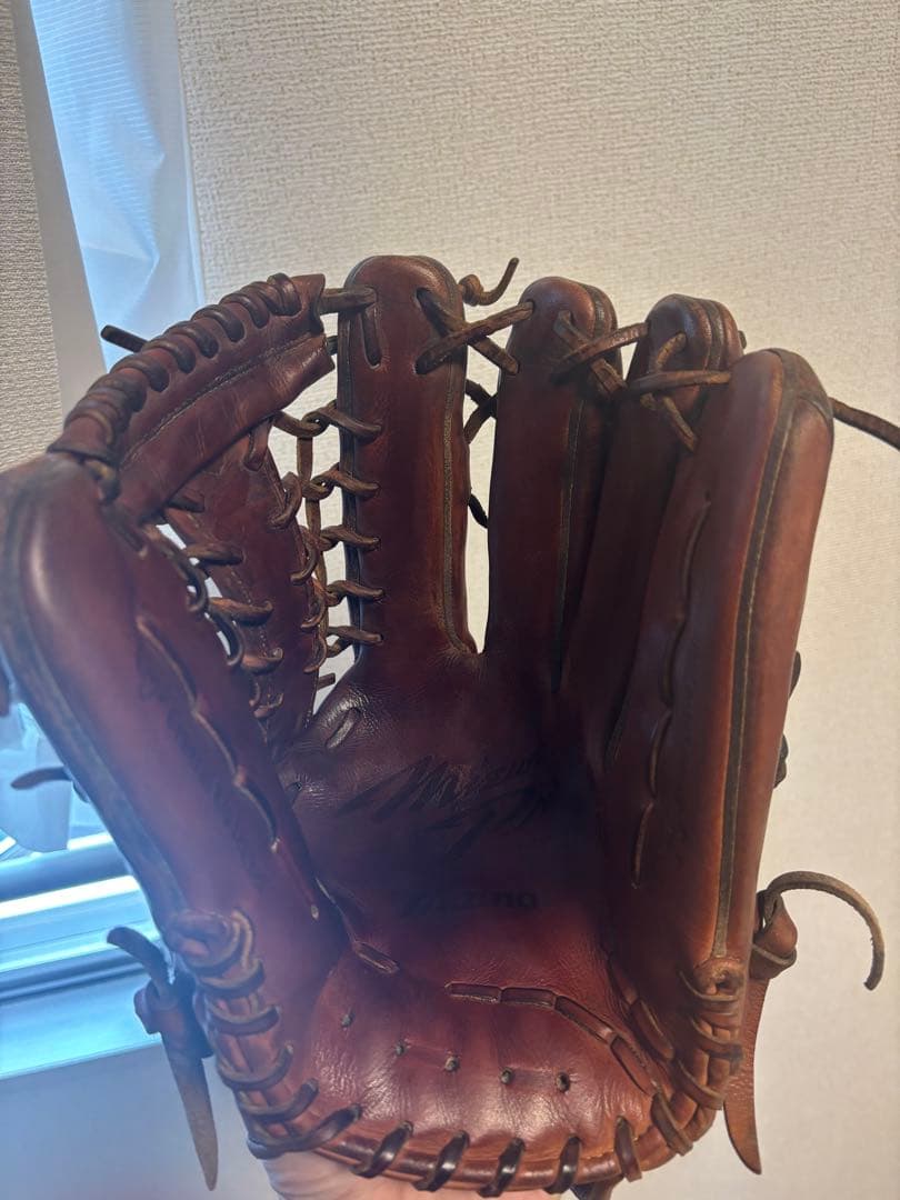 ミズノプロ　硬式外野手用グローブ　キップレザー