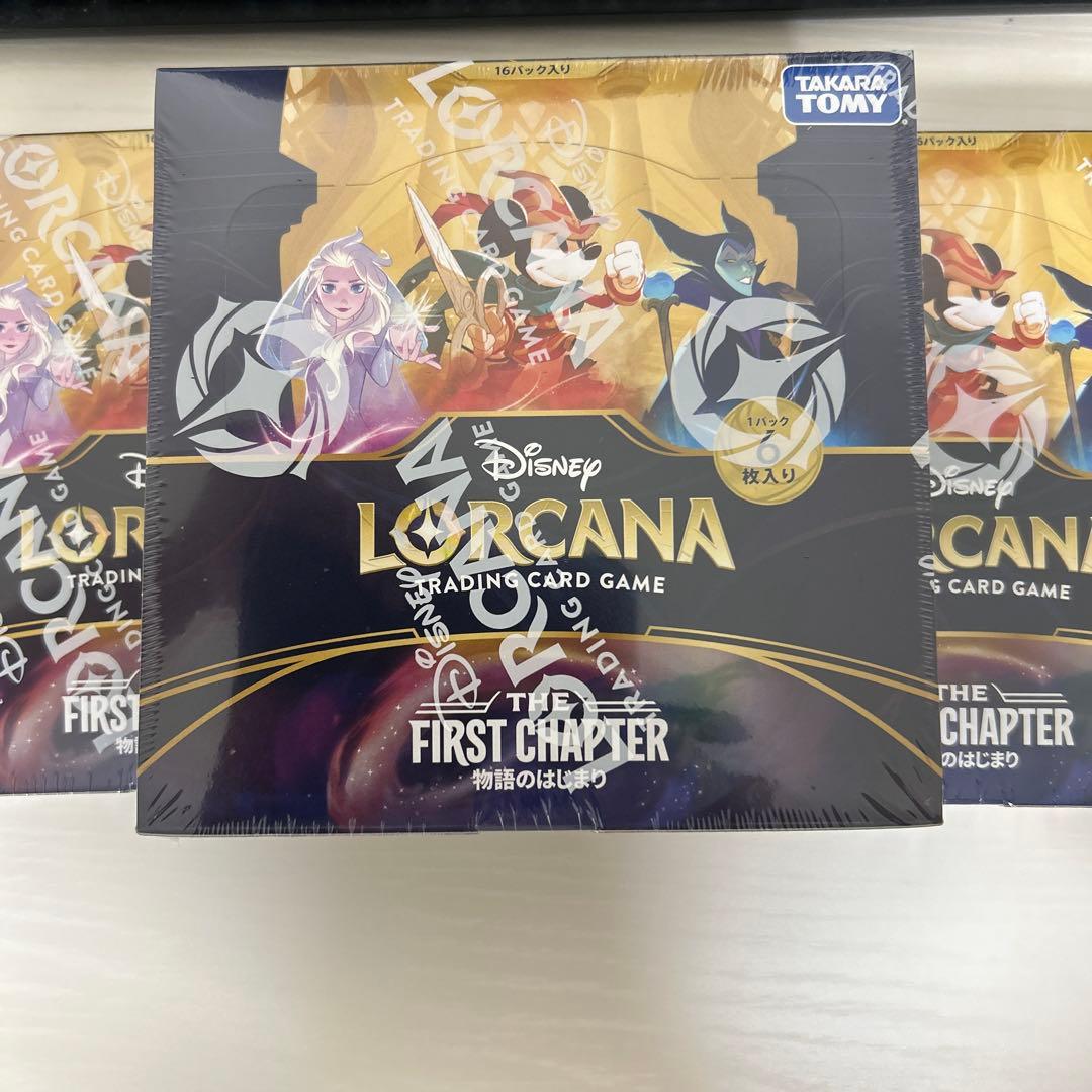 【新品未開封】ディズニー ロルカナ 物語のはじまり 3BOX シュリンク付き
