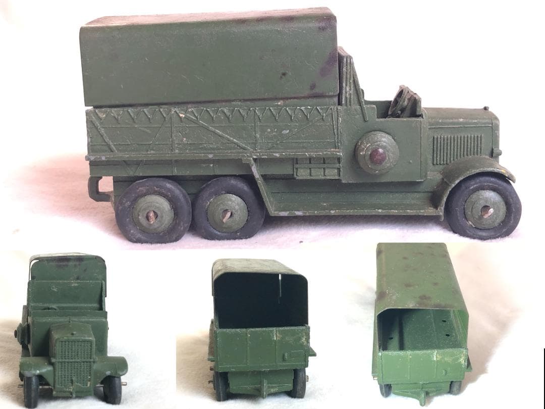 【激レア】英国製 DINKY 当時物　「ミリタリー＆グリーン」6点セット