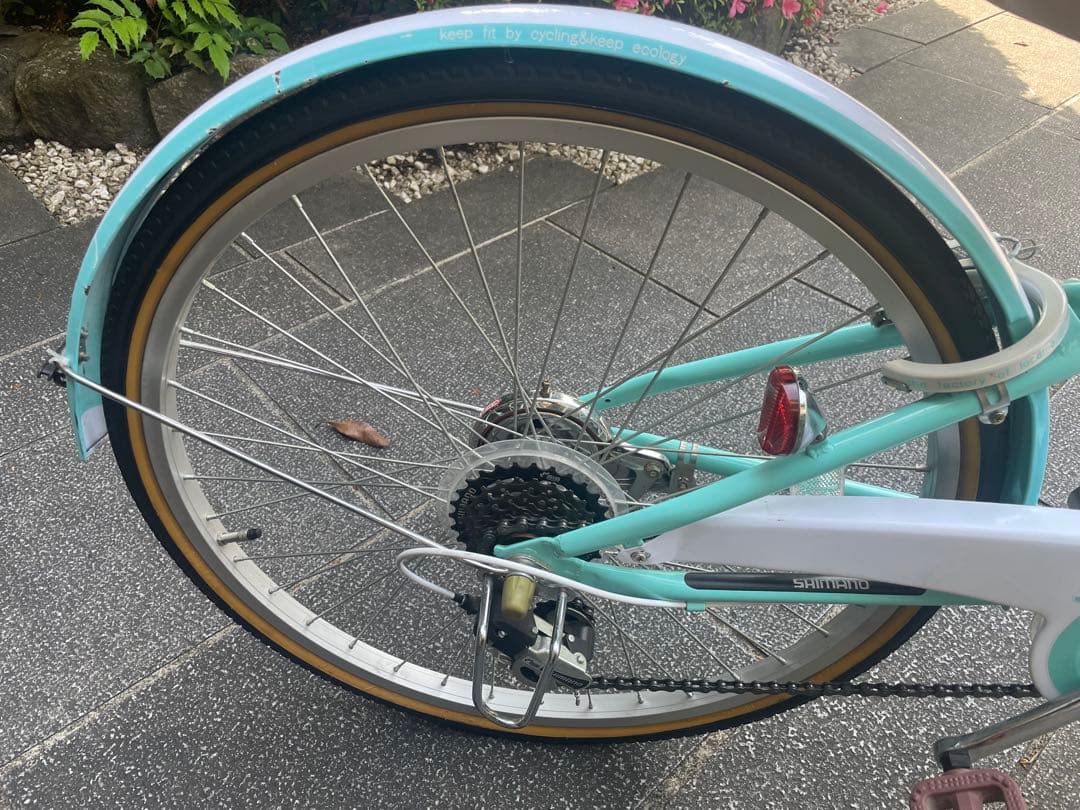 AEON販売子供用自転車：MAHALO 24インチ アクアブルー