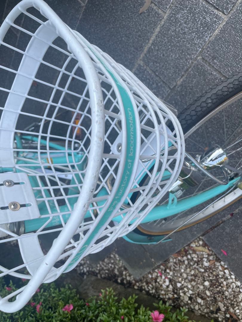 AEON販売子供用自転車：MAHALO 24インチ アクアブルー