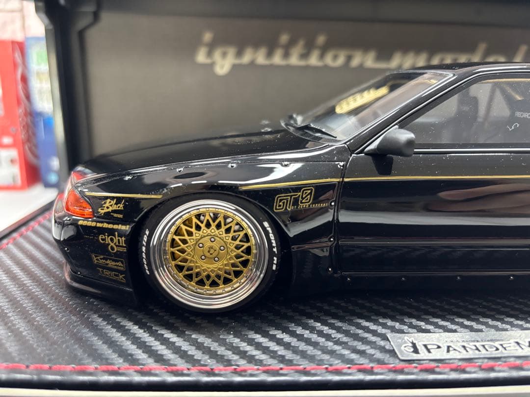 1/18ミニカー　イグニッションモデル　R32パンデムGTR【新品】ブラック