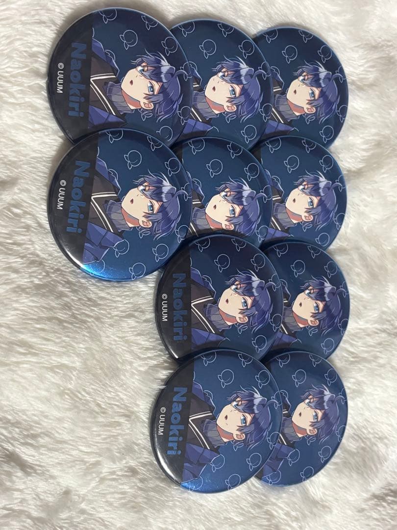 カラフルピーチなおきり缶バッジメタ缶