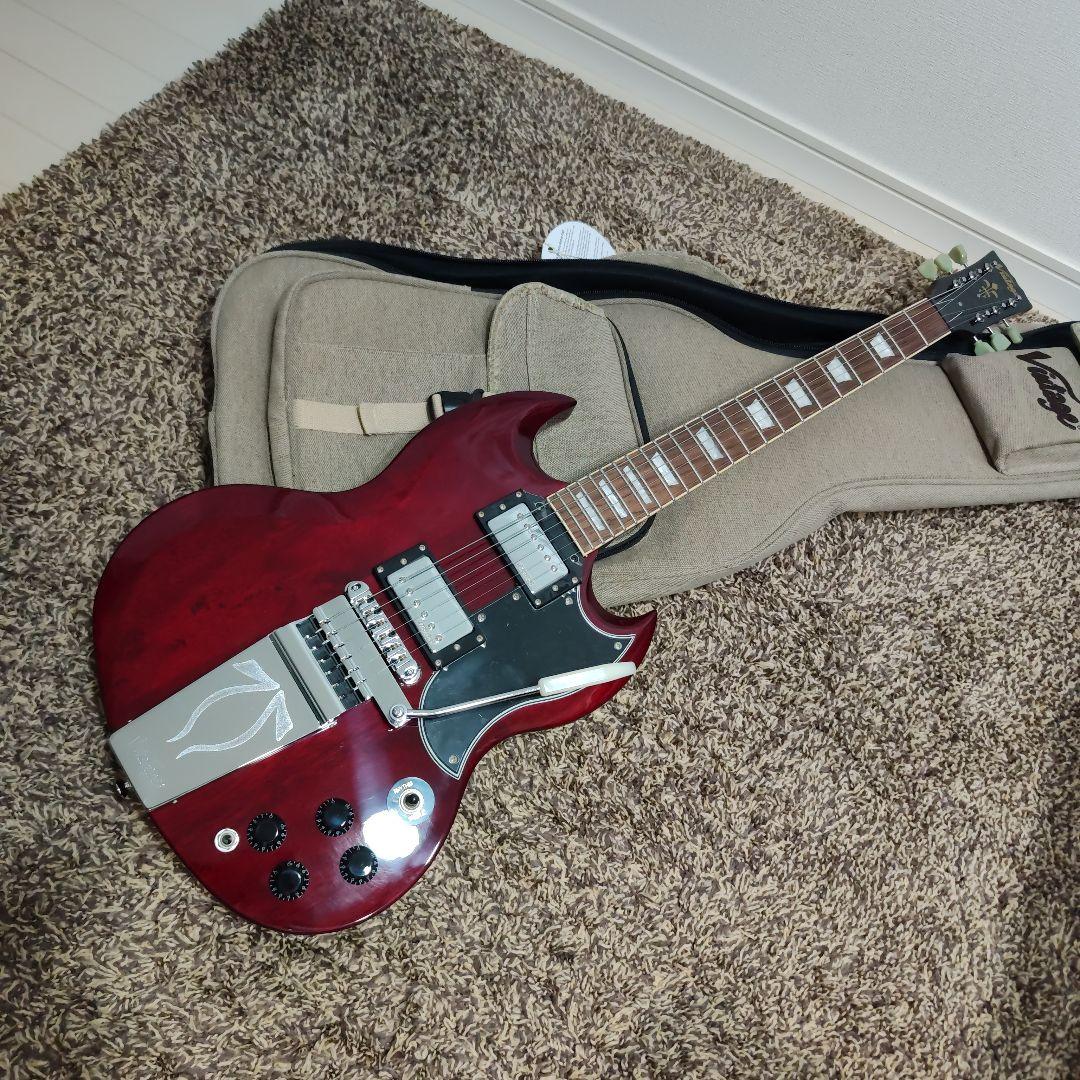 Vintage ＳＧエレキギター ギターケース付き　美品