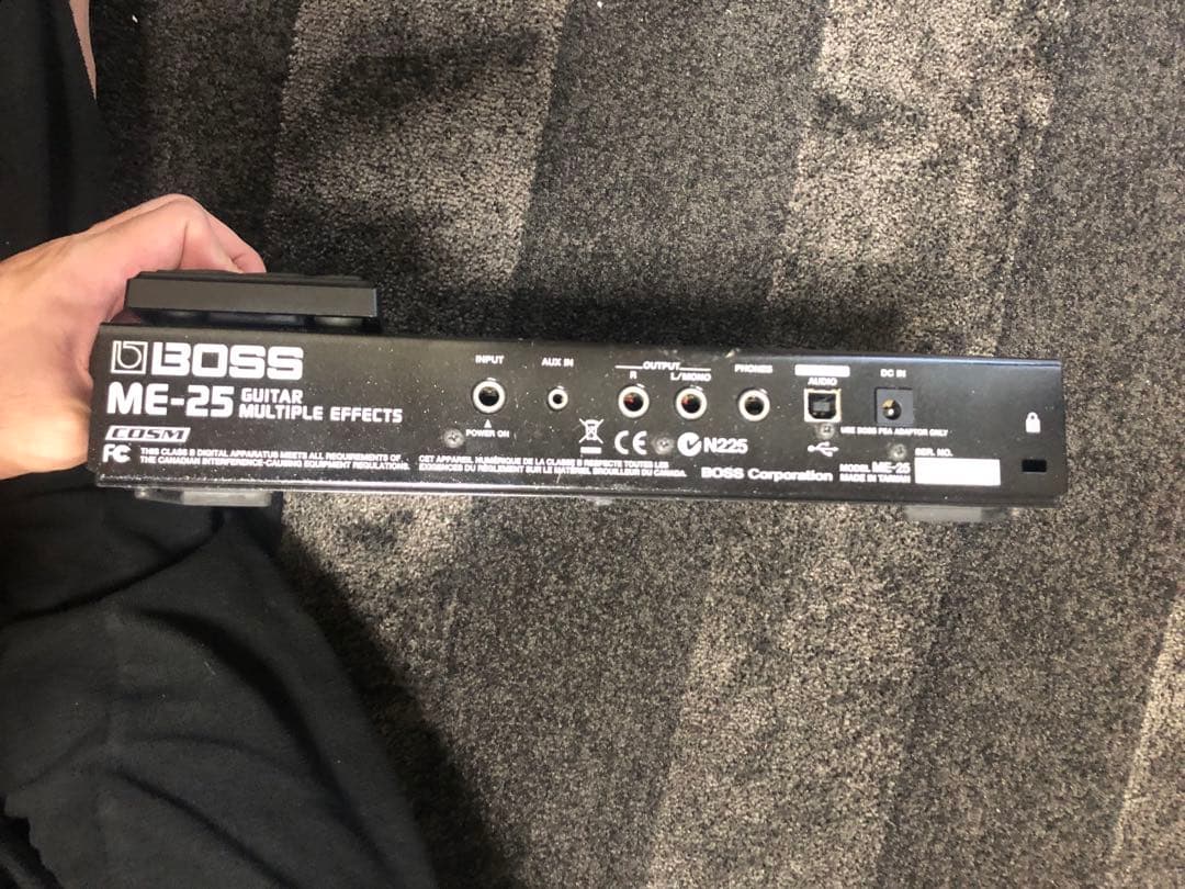 マルチエフェクター　BOSS ME-25 電源コード付き