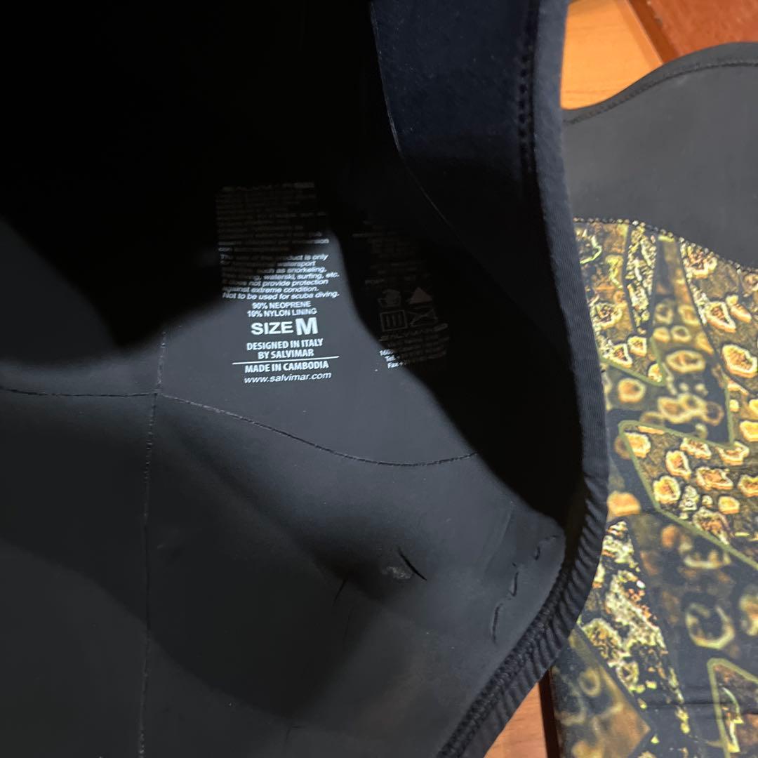 SALVIMAR フード付きウェットスーツ カモフラージュ