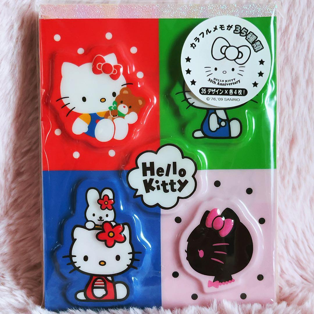 希少レア　ハローキティ　ヒストリカルメモ　2009年製 平成レトロ　サンリオ