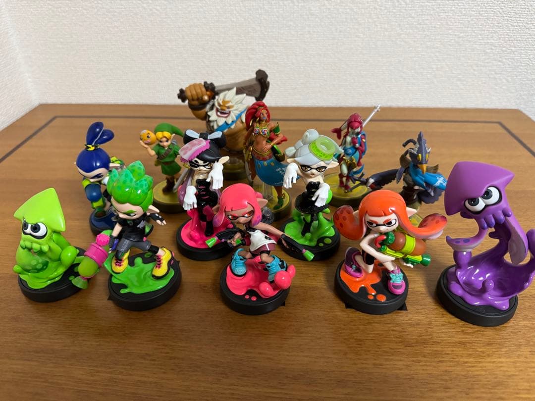 amiiboスプラトゥーン ゼルダ13体セット