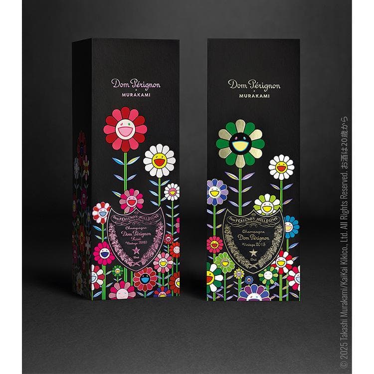 ★新品未開封★ドンペリニヨン村上隆限定コラボ2本セット（2015、ロゼ2010）