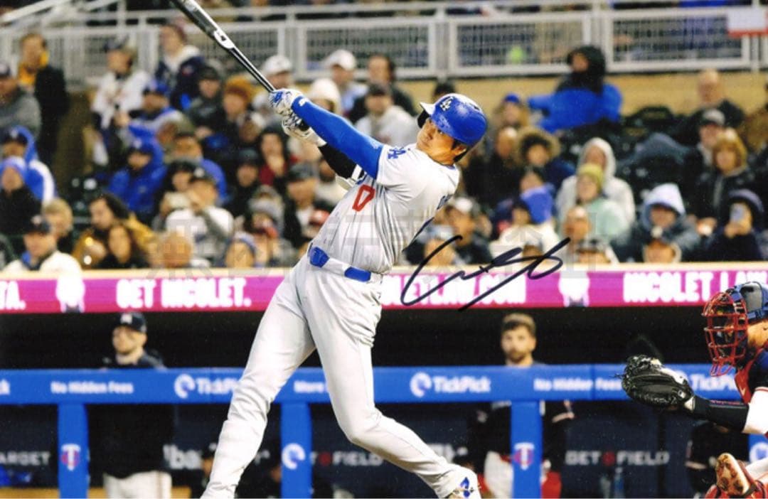 週末SALE！新品未使用！大谷翔平　直筆サイン入フォト保証書付