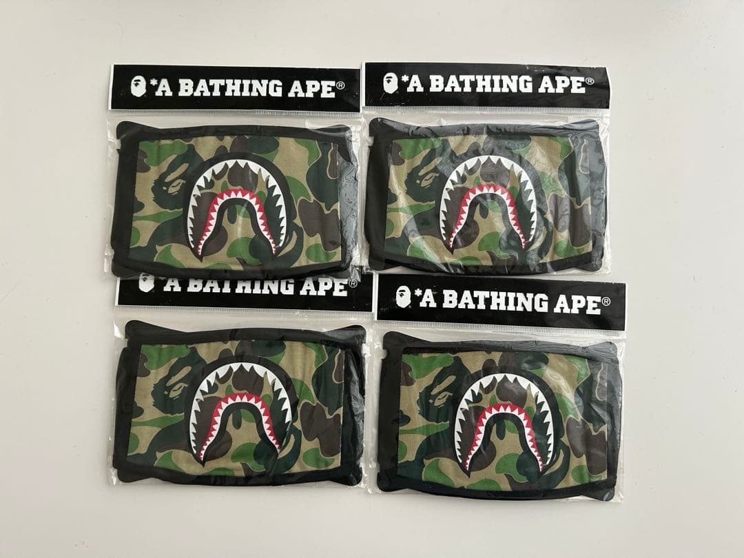Bape shark 1st camo mask 4枚
