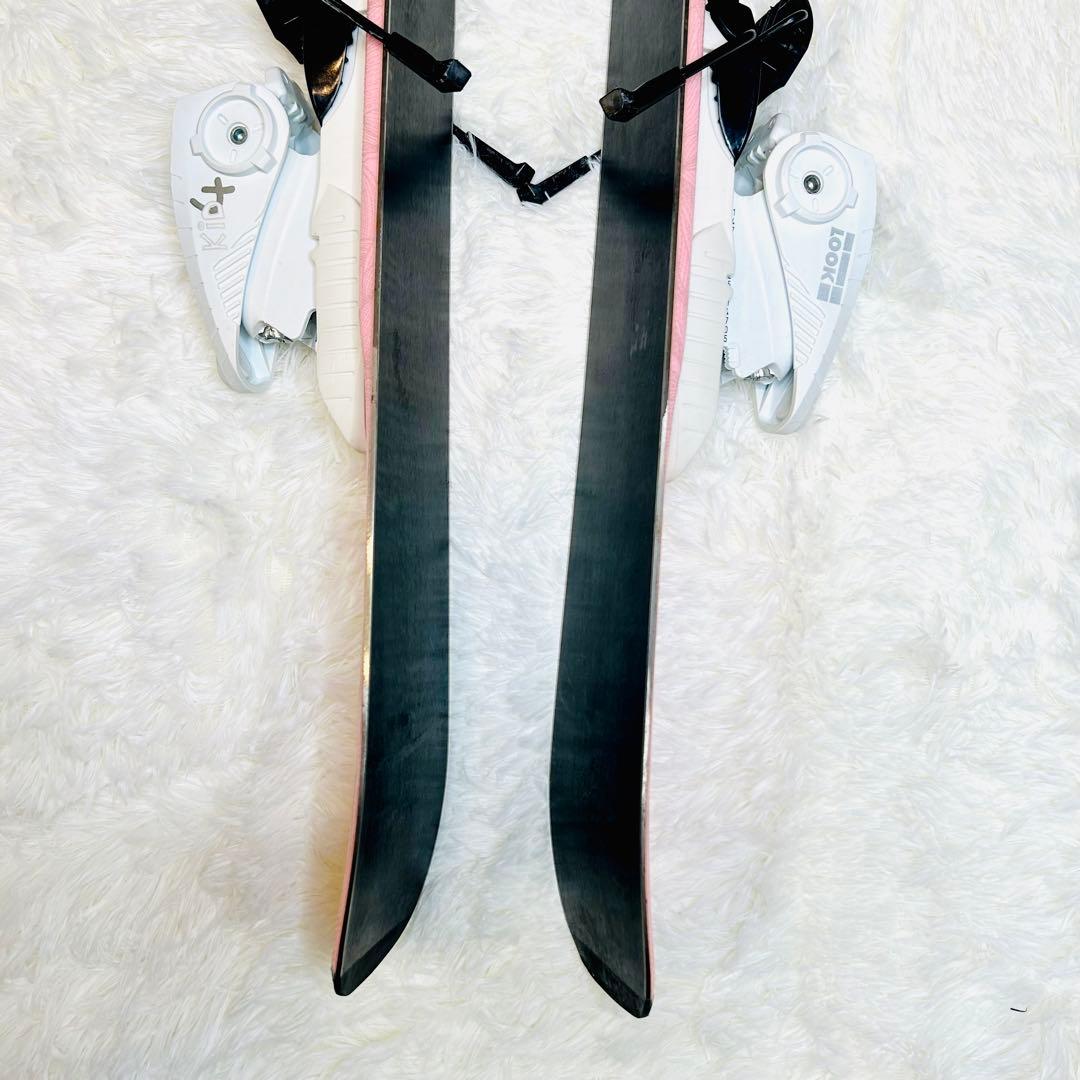 【美品】ロシニョール ジュニア スキー板 104cm ビンディング付 女の子