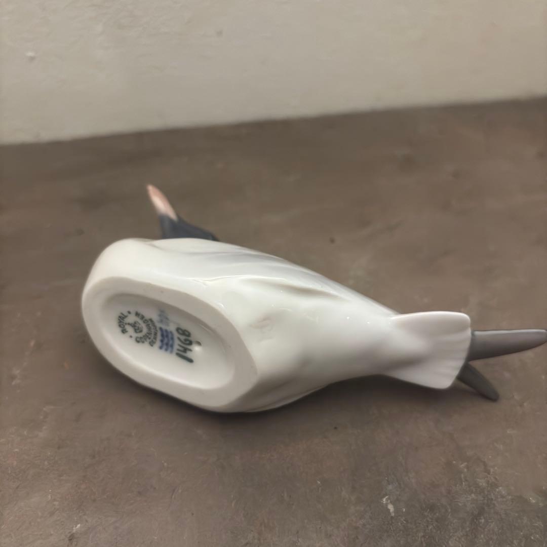 ロイヤルコペンハーゲン　フィギュリン　ユリカモメ　ズグロカモメ