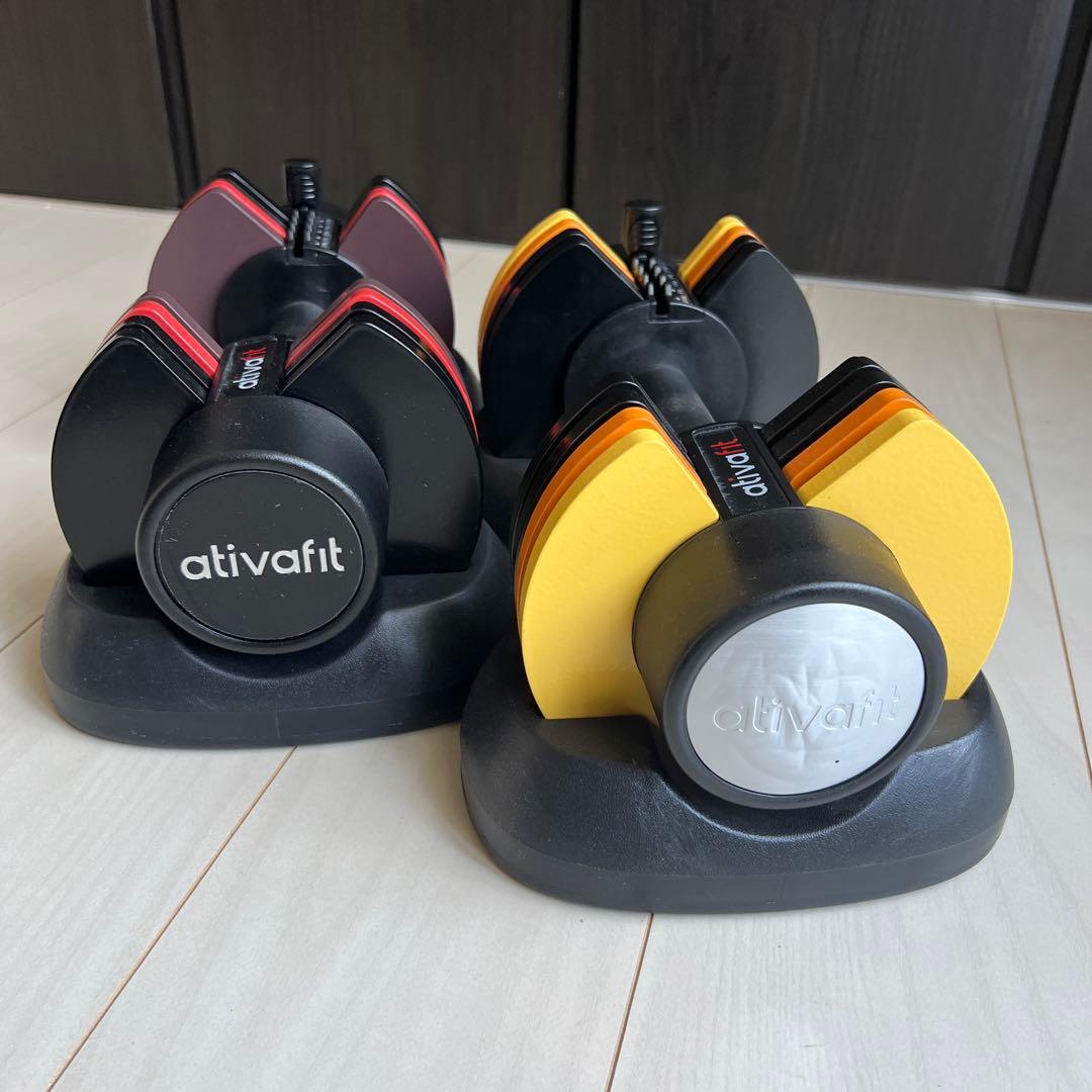 ATIVAFIT 可変式ダンベル 12.5kg ×2個セット（計25kg）