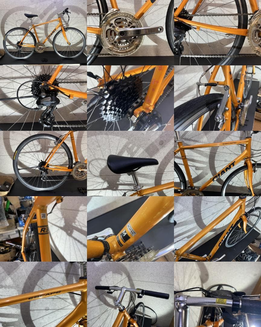 GIANT ESCAPE R3 クロスバイク sizeM　オレンジカラー