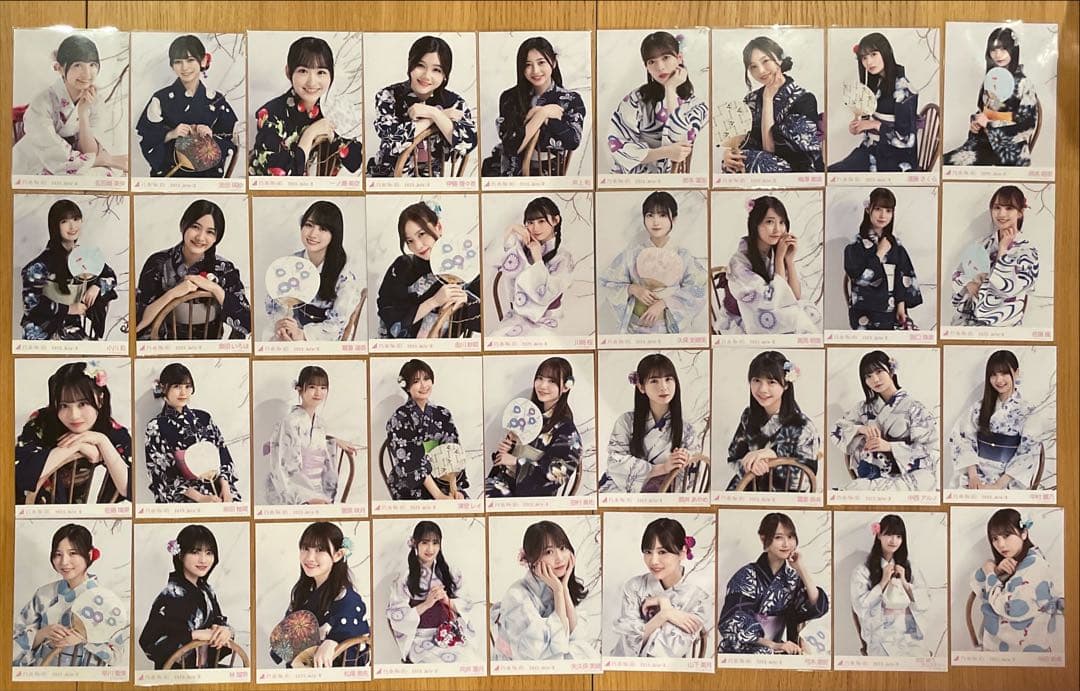 乃木坂46 浴衣　フルコンプ　2023 5種コンプ