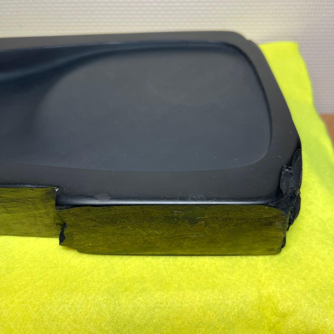 ⭕️雄勝硯　超大型天然硯　竹峯作　未使用美品　工芸品　4kg超え　オブジェ