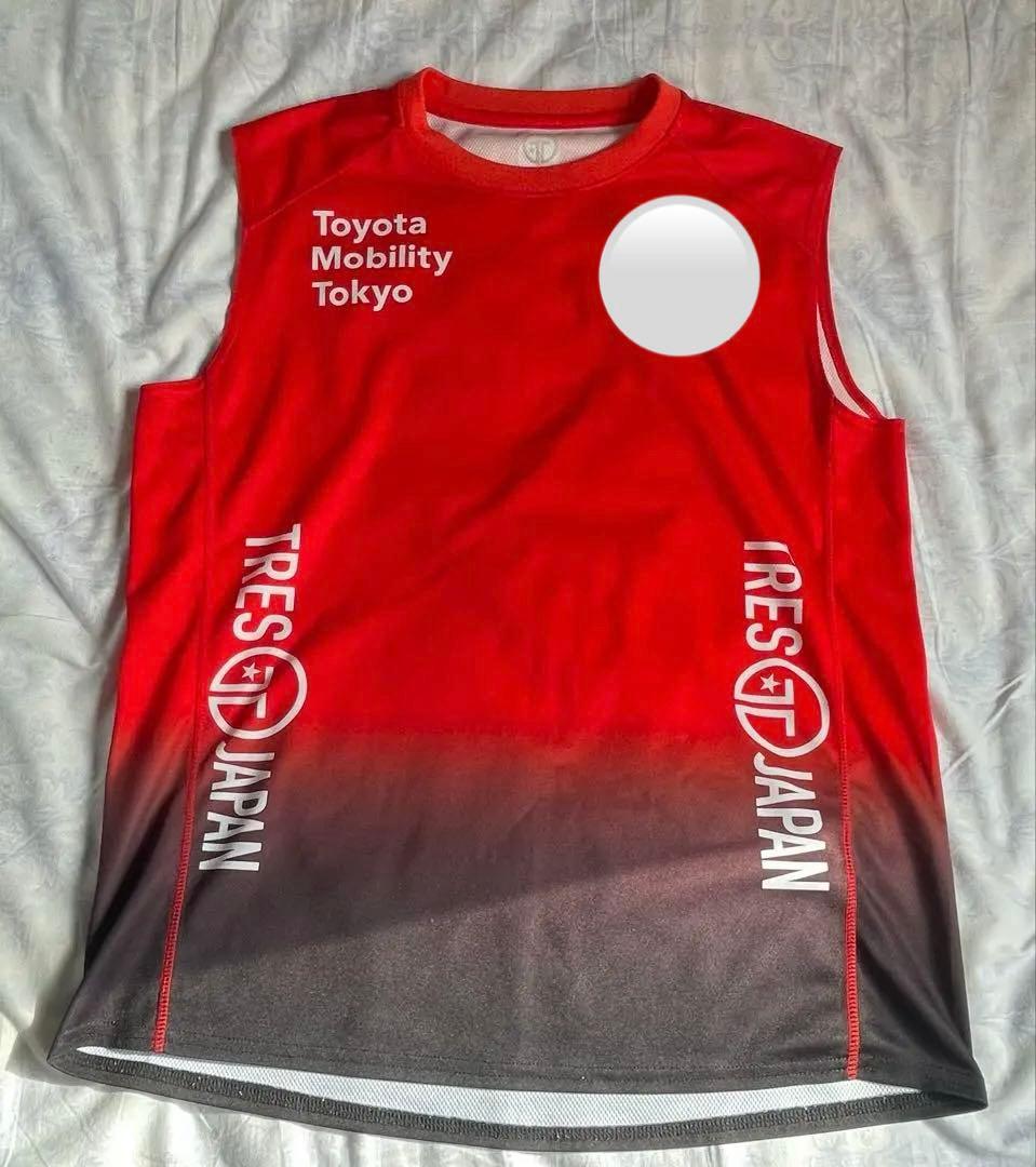 TM東京スパークル　Vリーグ　バレーボール　バレー　練習着　ノースリーブ