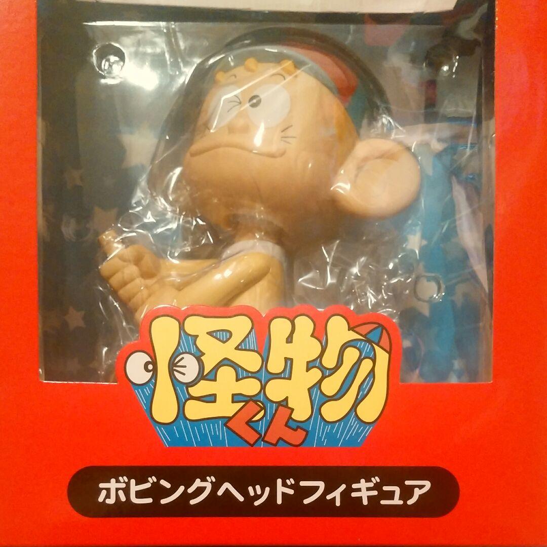 怪物くん　ソフビ　フィギュア　ボビングヘッド　魔法のホウキ