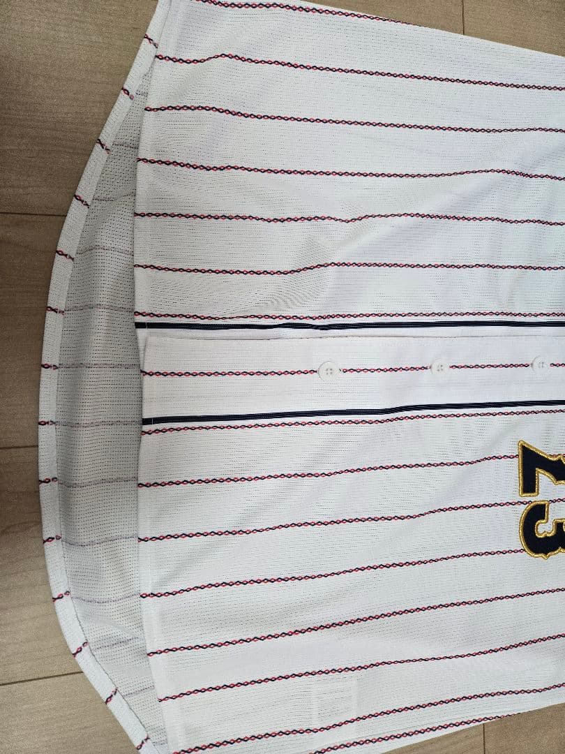 未使用！阪神タイガース 侍ジャパン レプリカユニフォーム 森下選手 サイズL