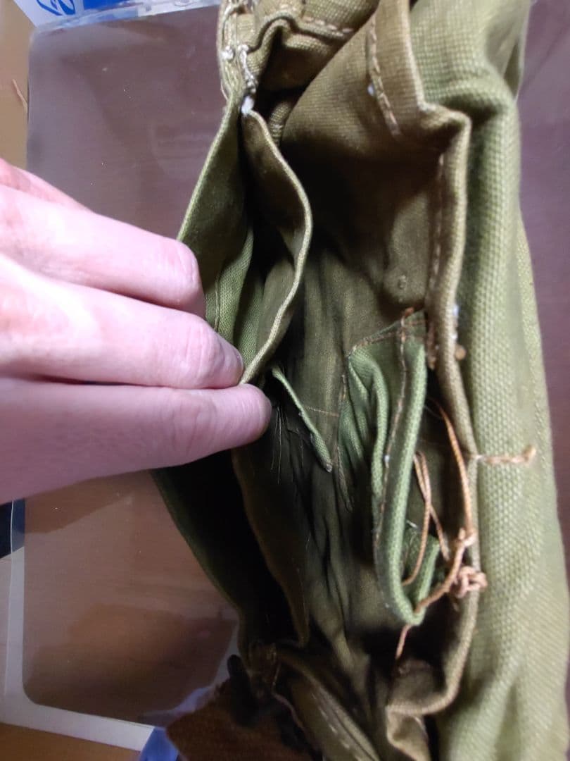 1940年代 WWII MKVII ショルダーバッグ W&G インディジョーンズ