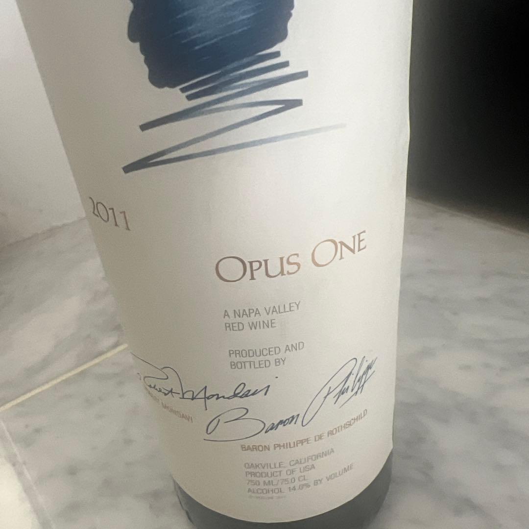 Opus One 2011 ナパバレー 赤ワイン