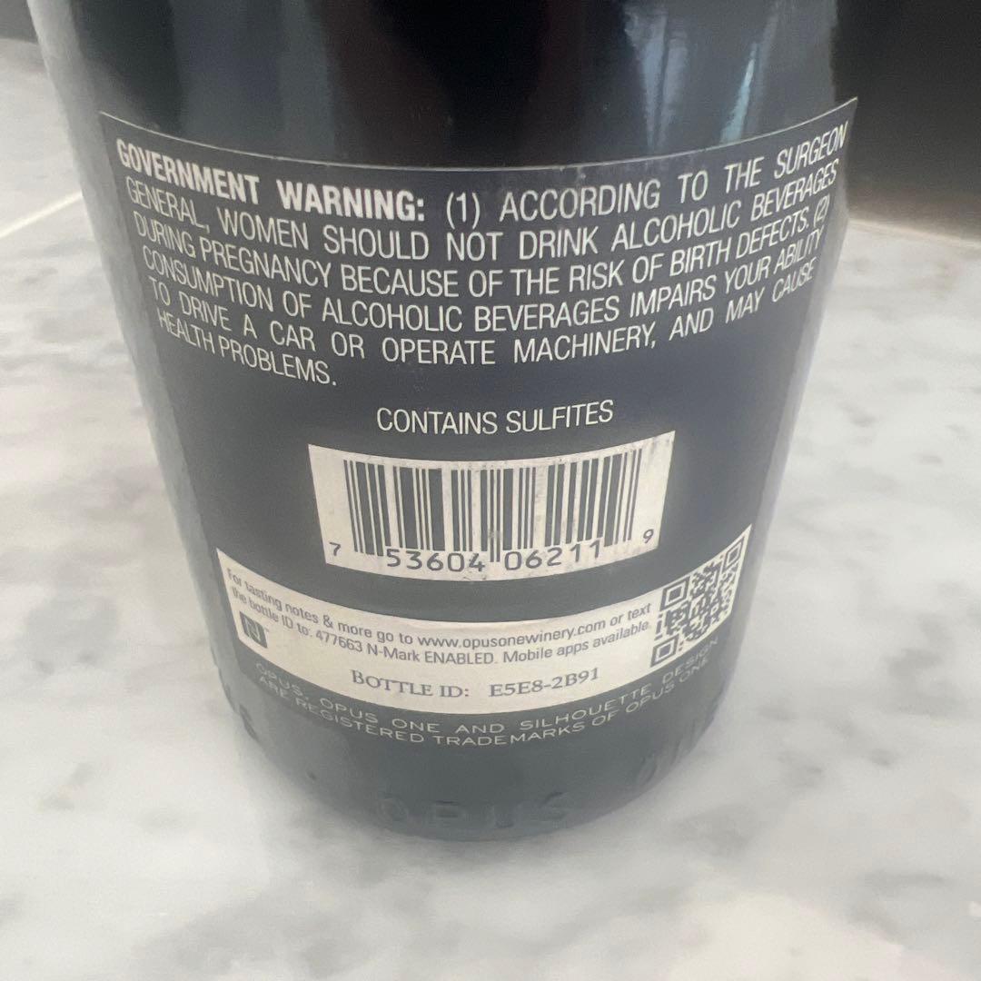Opus One 2011 ナパバレー 赤ワイン