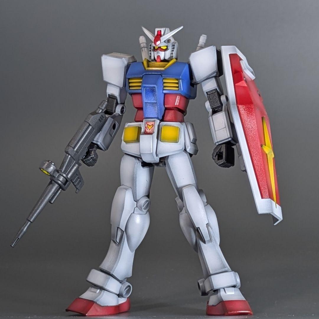 【EG】全塗装RX-78ガンダム 　ガンプラ　ジャンク　組立済み完成品