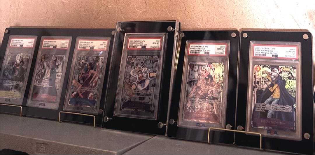 ワンピースカード ポケモンカード PSA専用ローダー PSA専用スリーブ約35枚